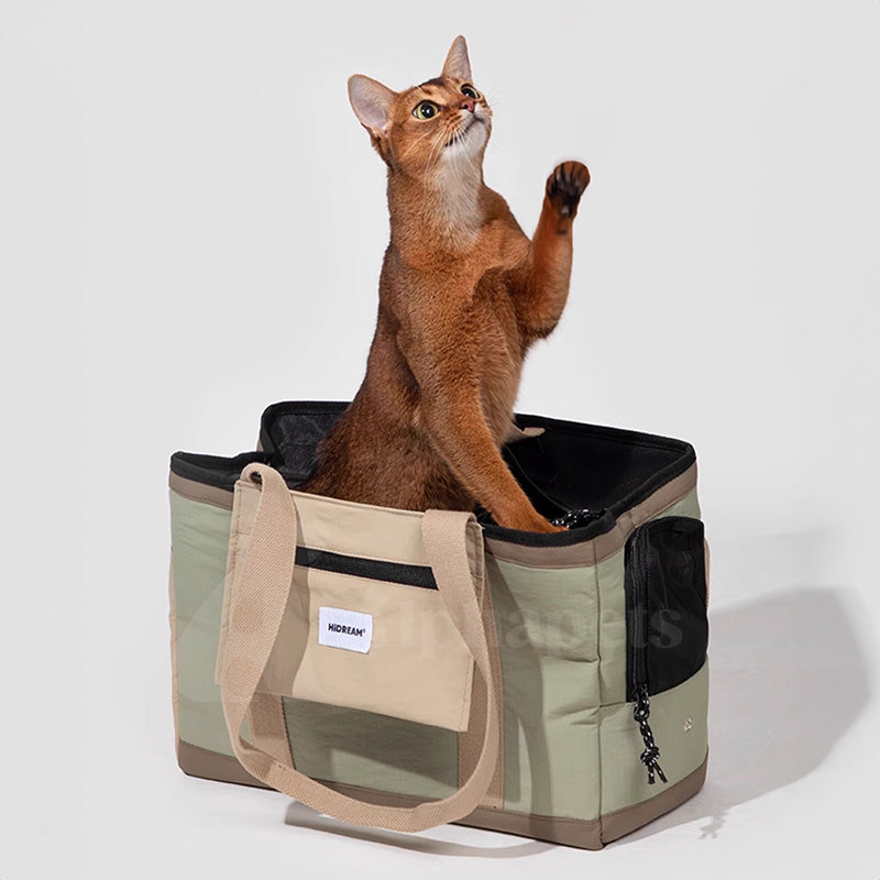 HiDREAM 休閒寵物單肩包 寵物背包 托特包