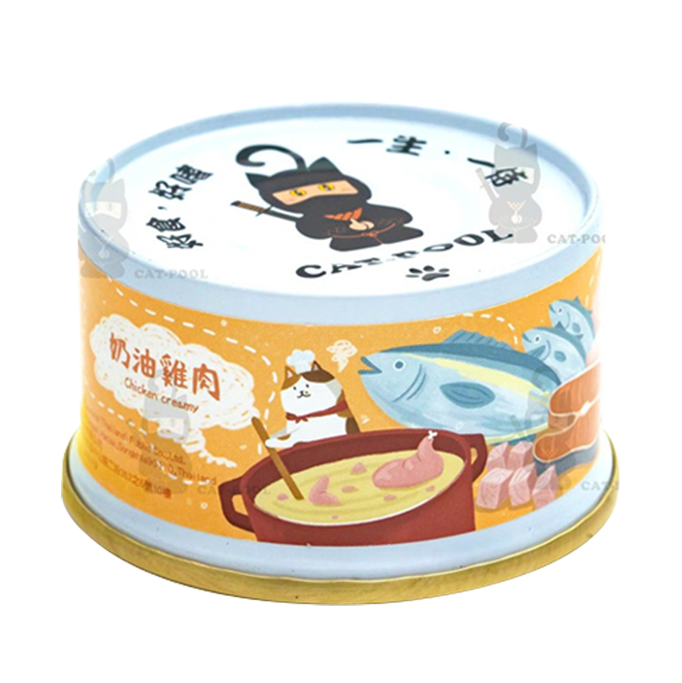 Cat Pool貓侍 成貓食譜主食罐 4種口味 85g