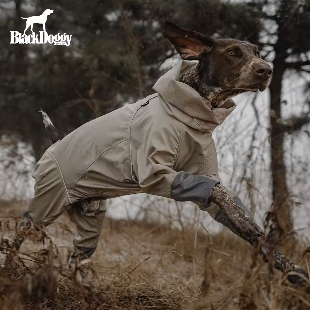 BlackDoggy 寵物戶外防風防潑水衝鋒雨衣 3色 多款尺寸 + 柯基專用款