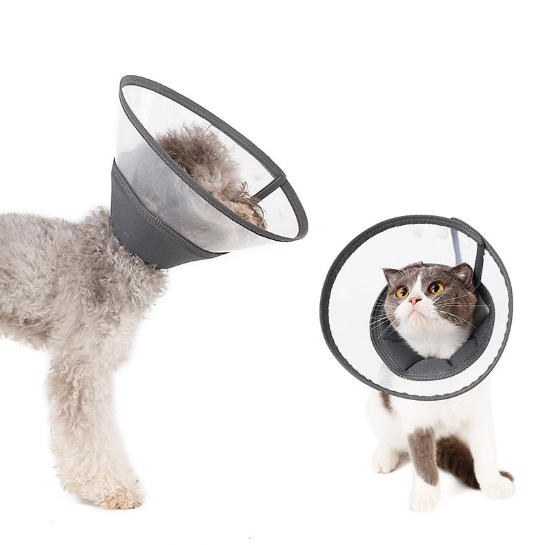 DogLemi 多樂米 鋪棉伊麗莎白圈 防舔咬頸圈 頭套 灰色 4種尺寸