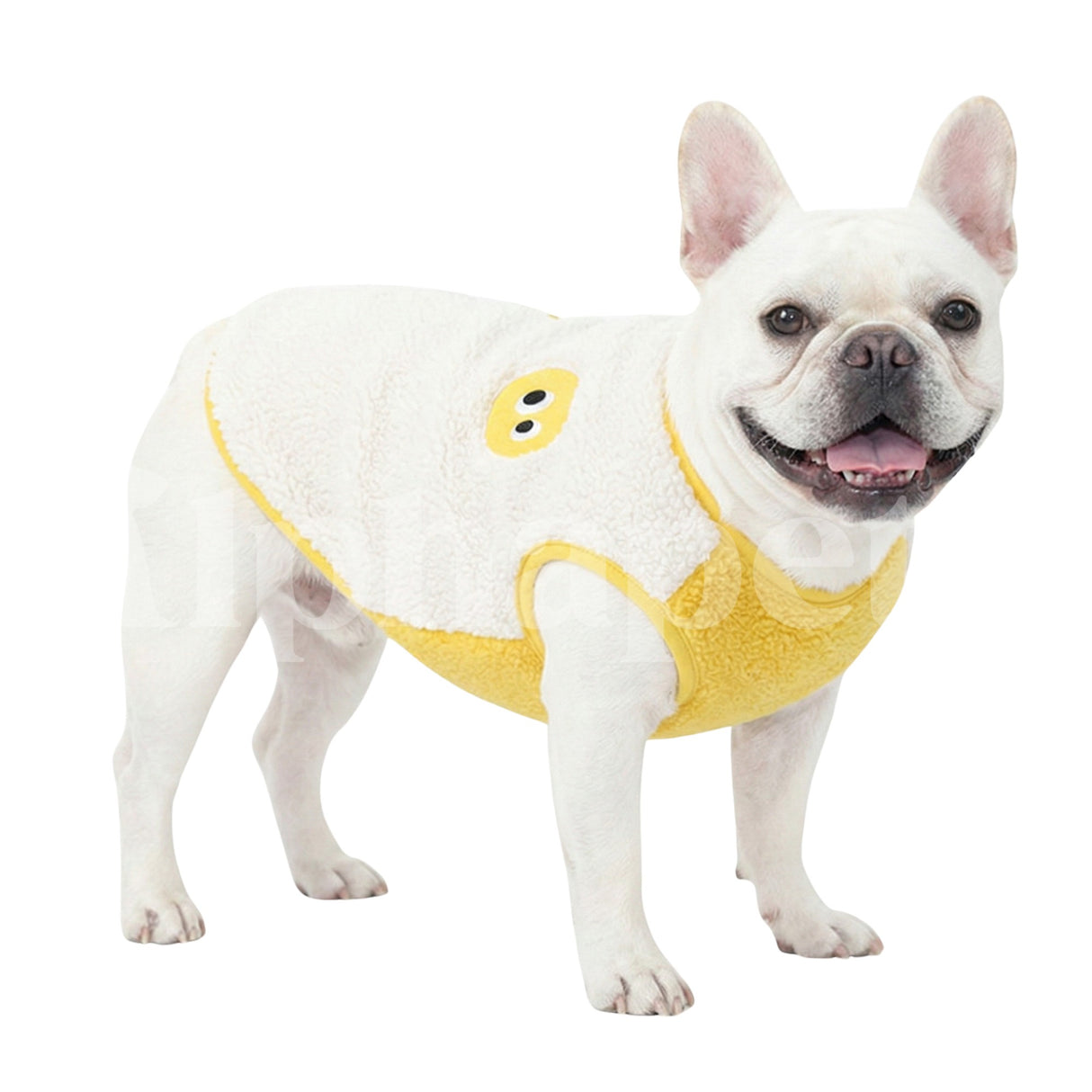 PETTRIP 笑臉開襟棉馬甲