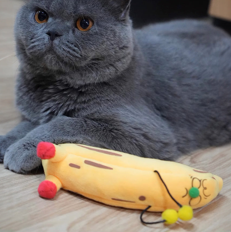 Q-MONSTER 香蕉先生 貓薄荷玩具