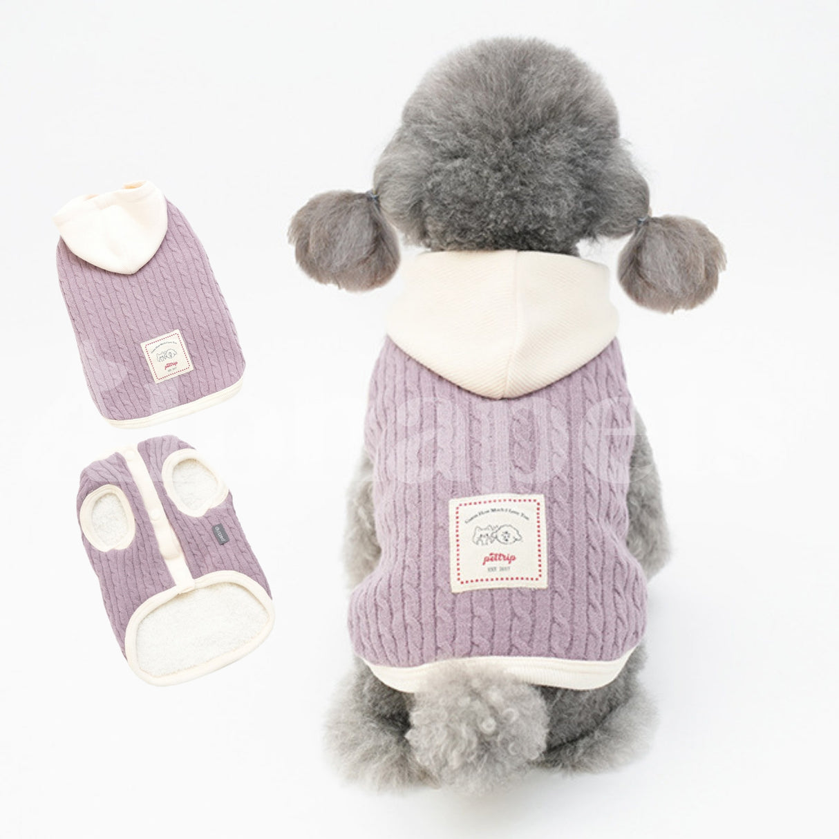 PETTRIP 連帽毛衣背心