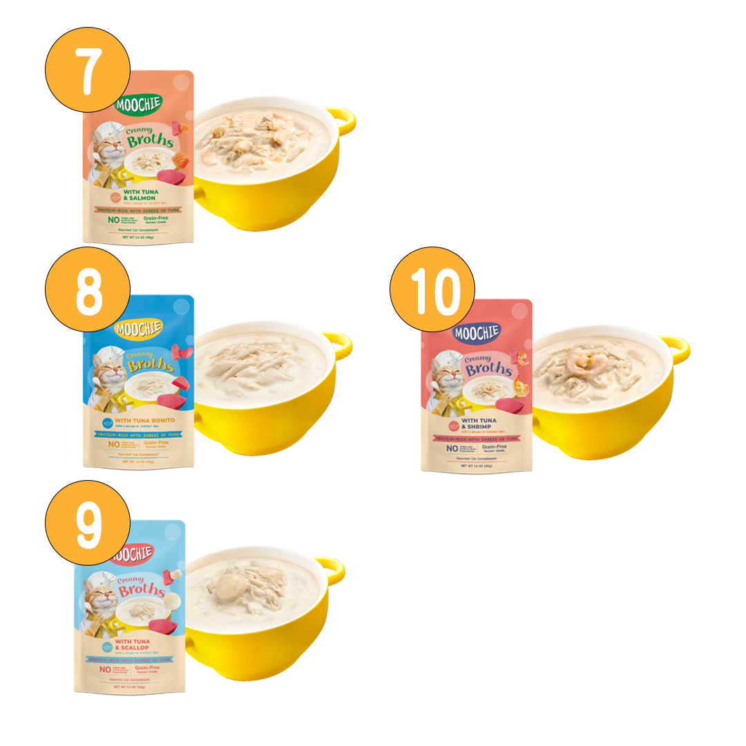 Moohcie姆吉 熱浪椰島貓湯包 輕鬆補水 補水罐 貓餐包 40g