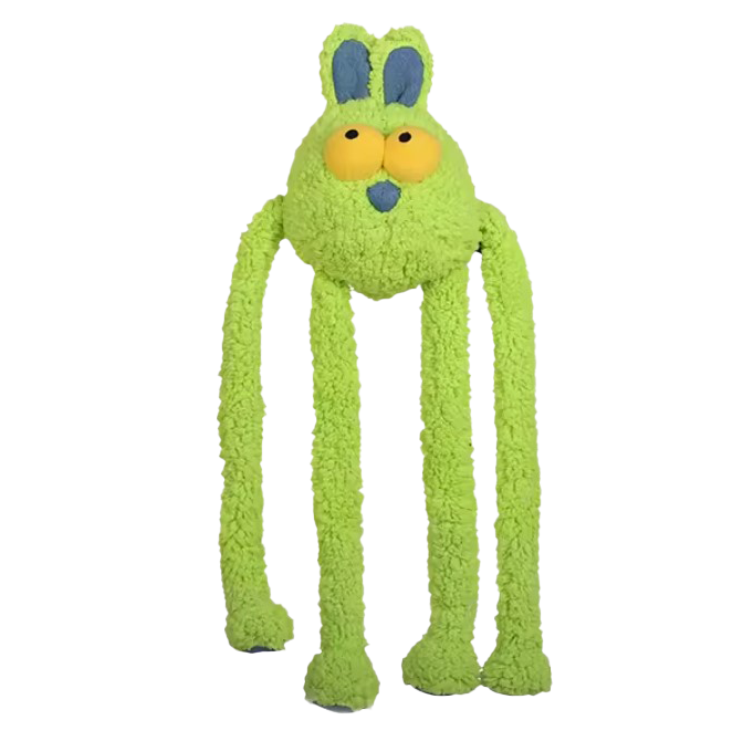 Q-MONSTER 甩甩兔 發聲耐咬 毛絨玩具 3色