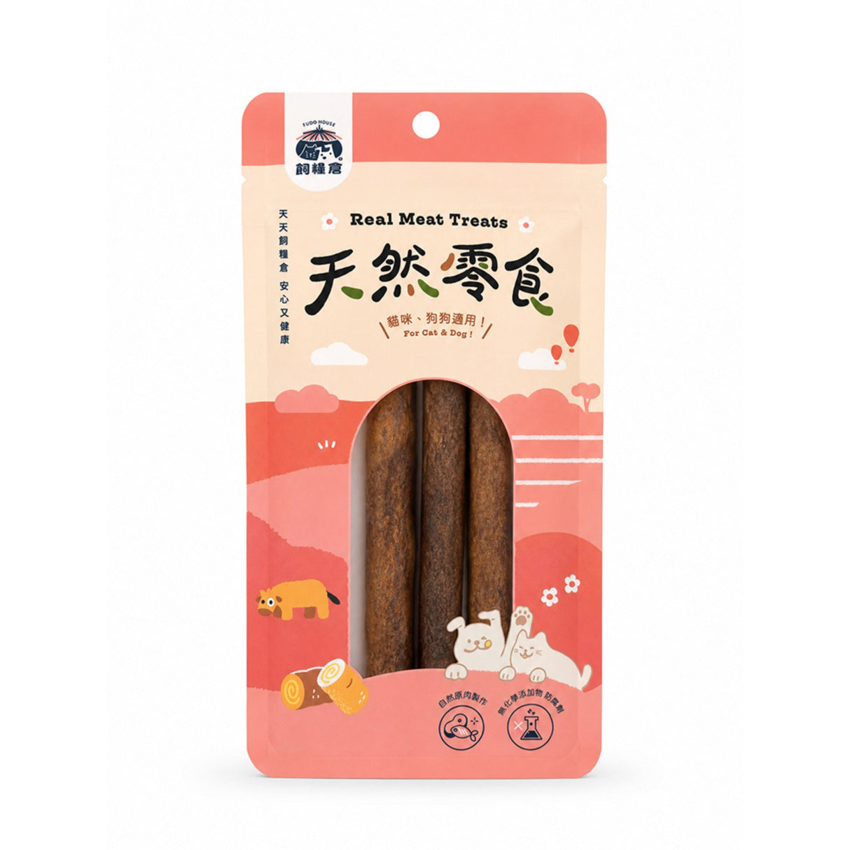 飼糧倉 天然零食 鹿肉條 (原味/蔓越莓)/隨手包