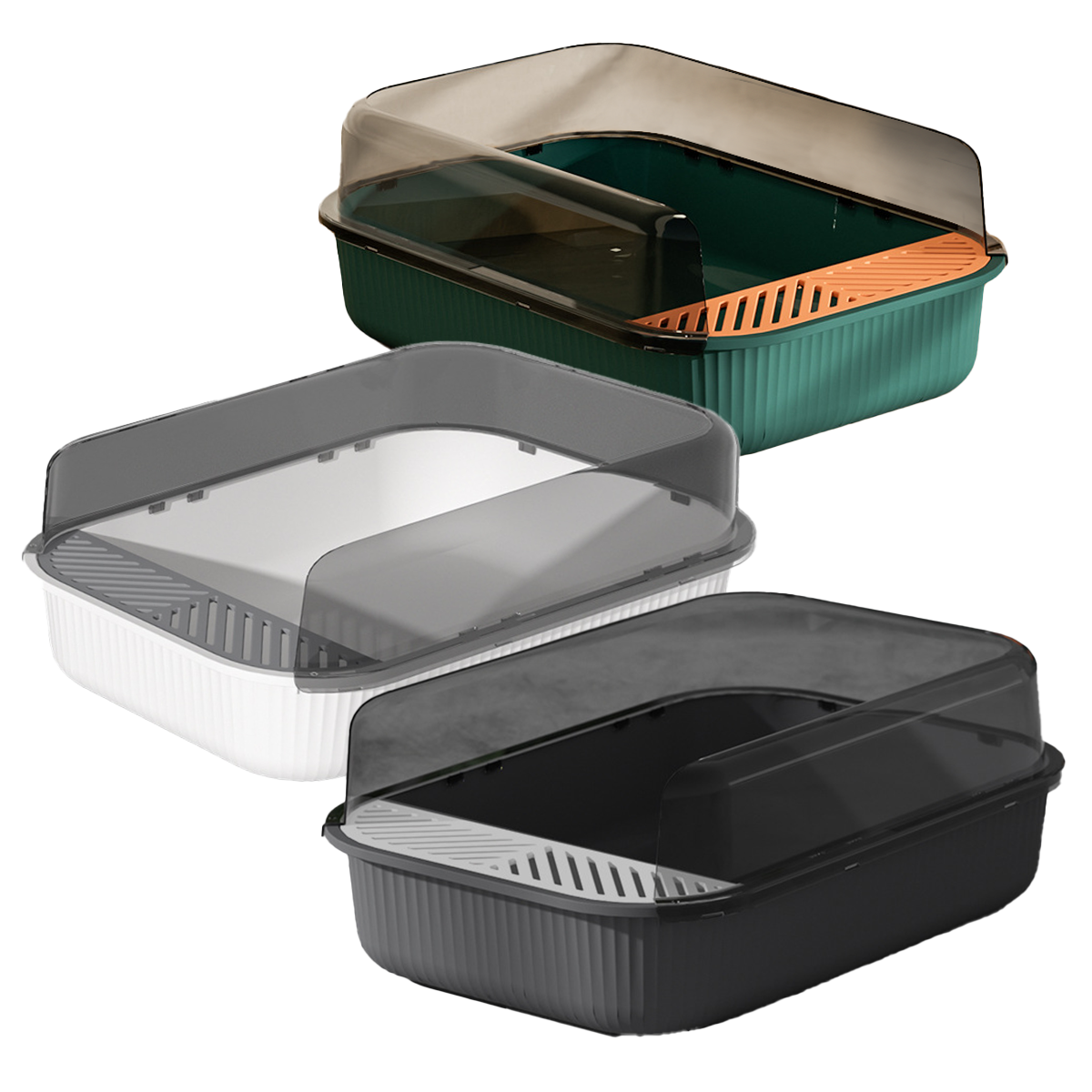 半封閉式貓砂盆 12L