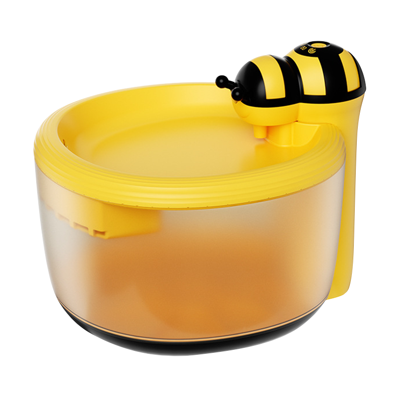 AIWO 艾窩 小熊 / 小蜜蜂寵物無線飲水機 自動飲水器 四層過濾芯 2.2L