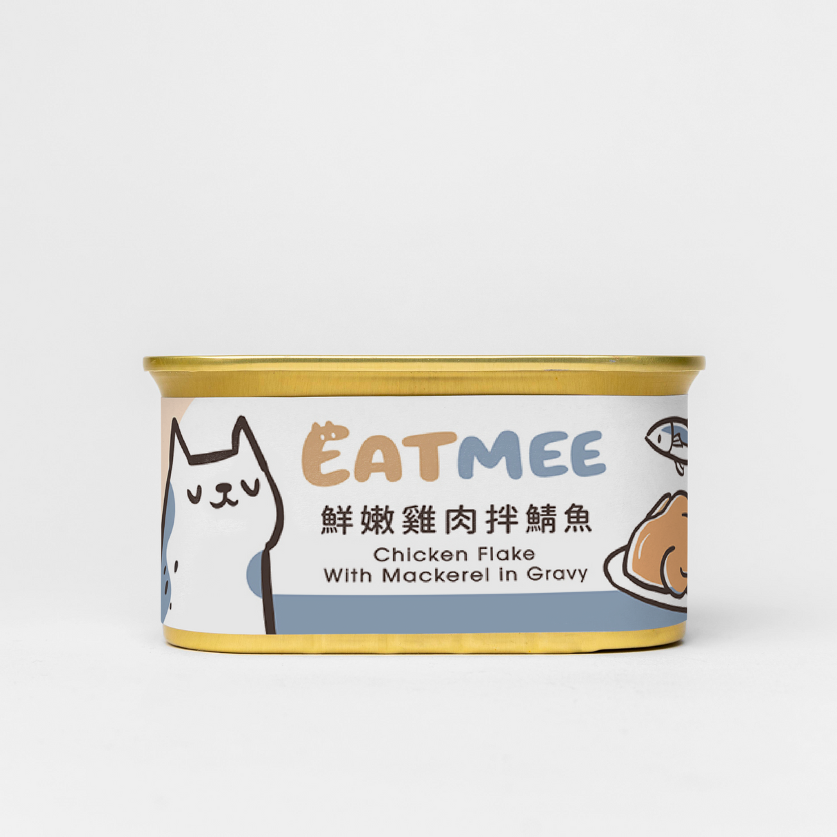 EATMEE易特咪 無穀貓罐 鮮嫩雞肉 鮪魚白肉系列 80g x 24 罐/箱