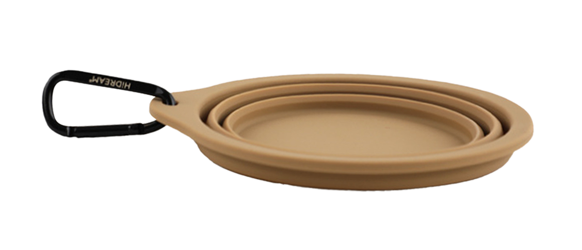 HiDREAM 矽膠折疊旅行碗 寵物摺疊碗 7色