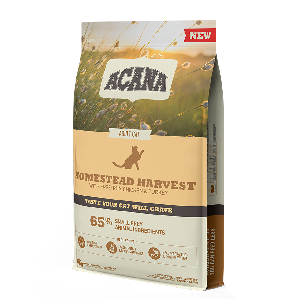 ACANA愛肯拿 貓全新口味 低GI配方 第一盛宴 田園收穫 豐盛漁獲 室內開胃 貓糧 貓飼料