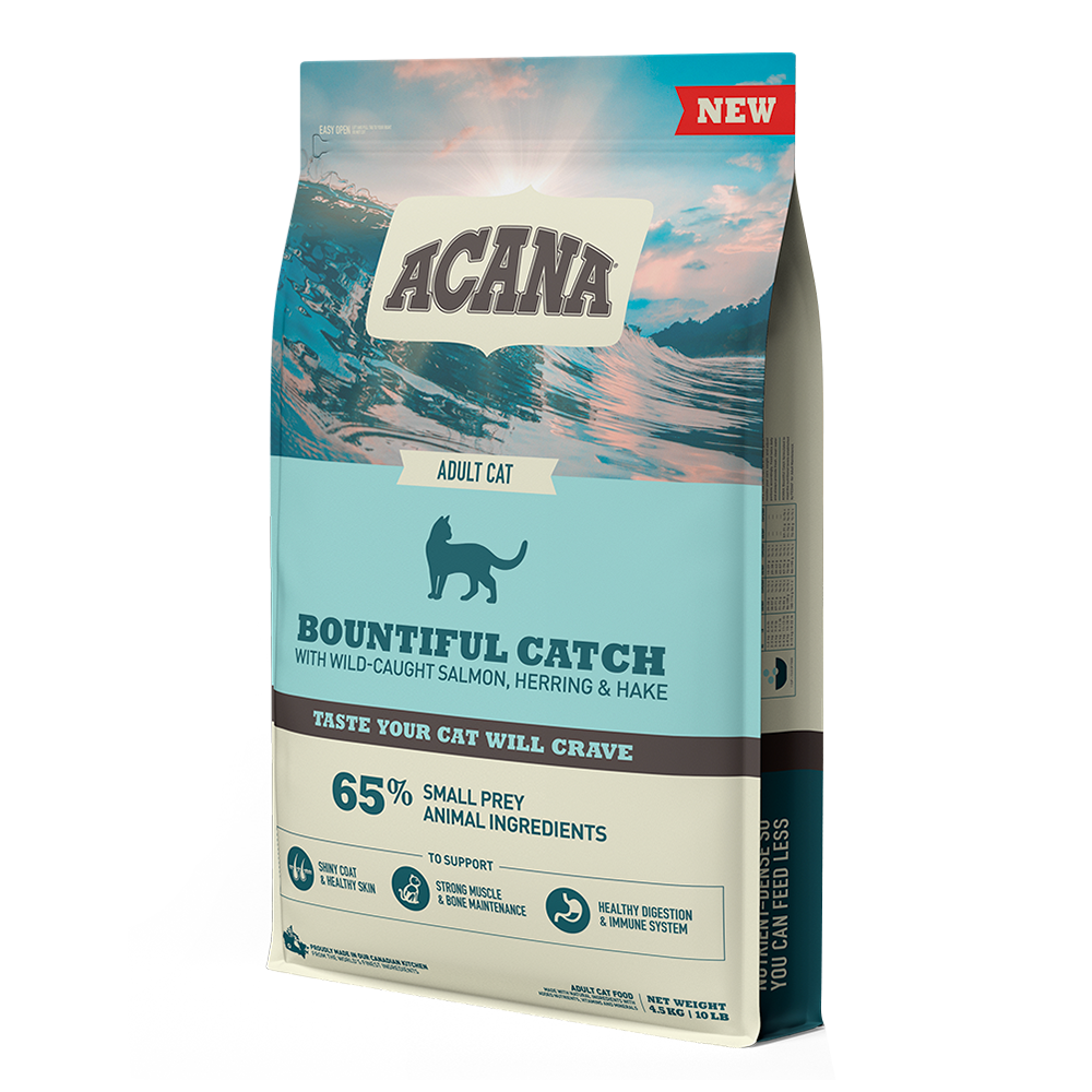 ACANA愛肯拿 貓全新口味 低GI配方 第一盛宴 田園收穫 豐盛漁獲 室內開胃 貓糧 貓飼料