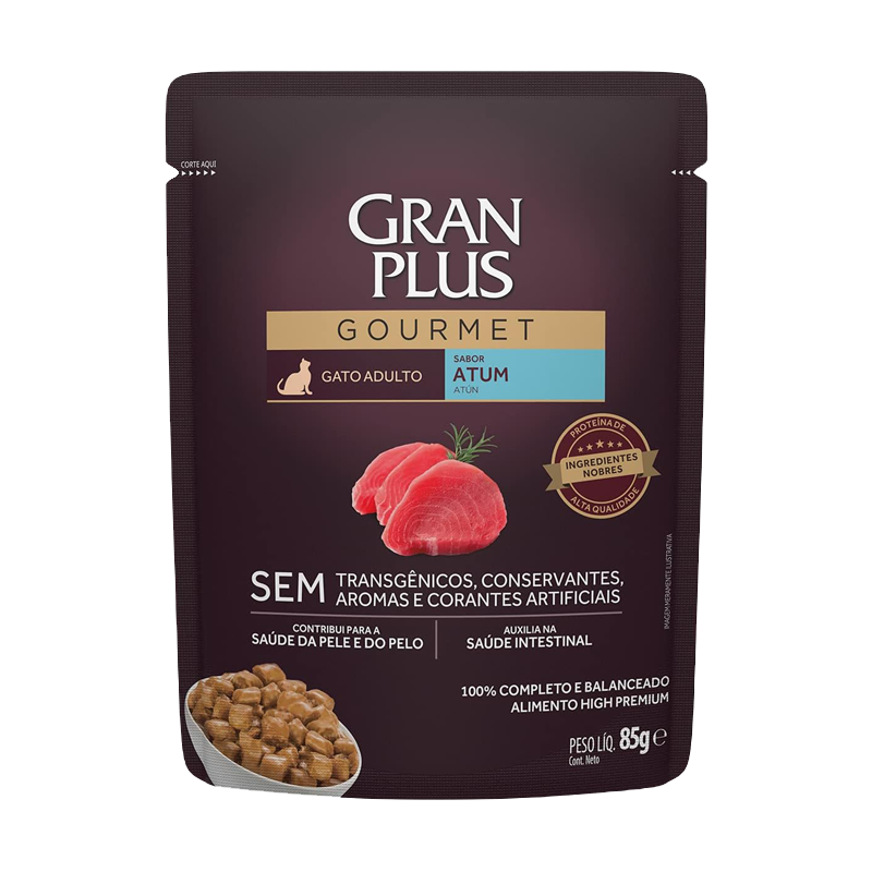 Gran Plus 天然機能貓餐包 主食餐包 85g