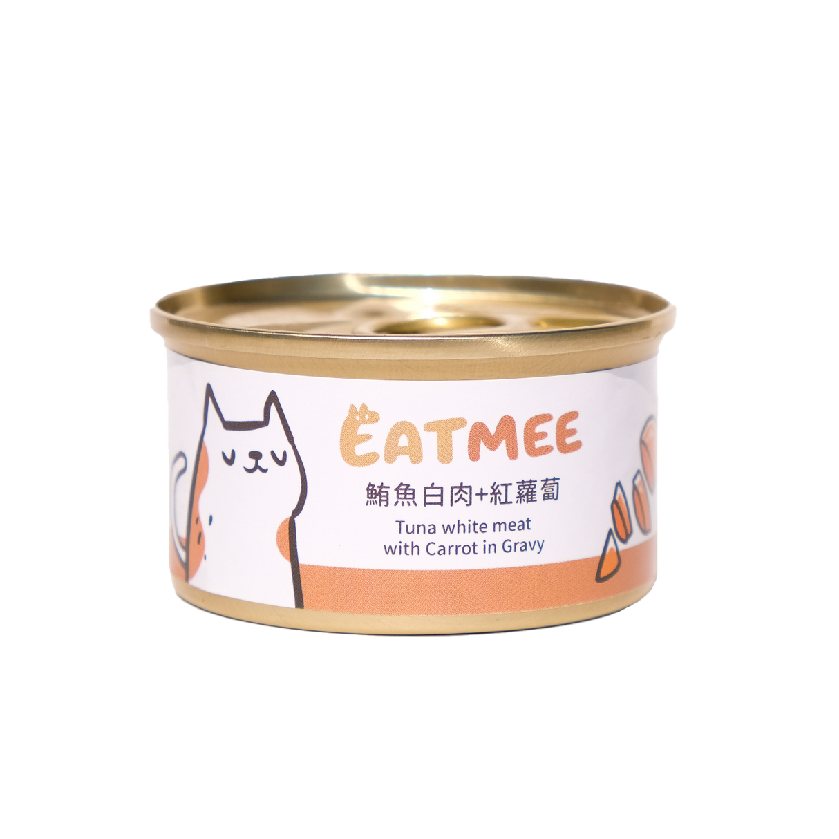 EATMEE易特咪 無穀貓罐 鮮嫩雞肉 鮪魚白肉系列 80g x 24 罐/箱