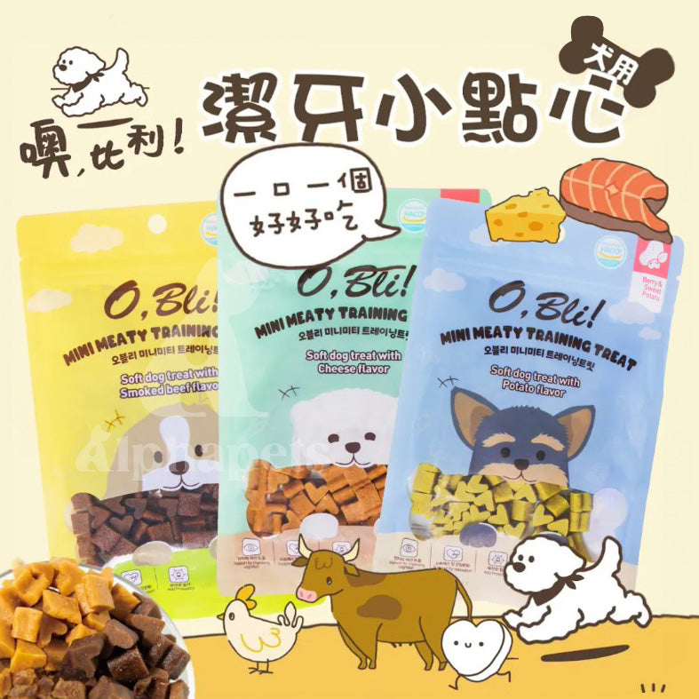O,Bli! 噢,比利! 潔牙小點心 潔牙骨 寵物零食 100g