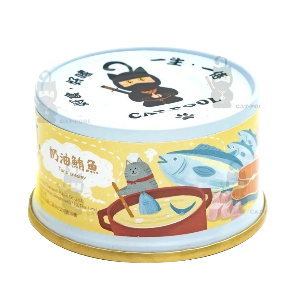 Cat Pool貓侍 成貓食譜主食罐 4種口味 85g