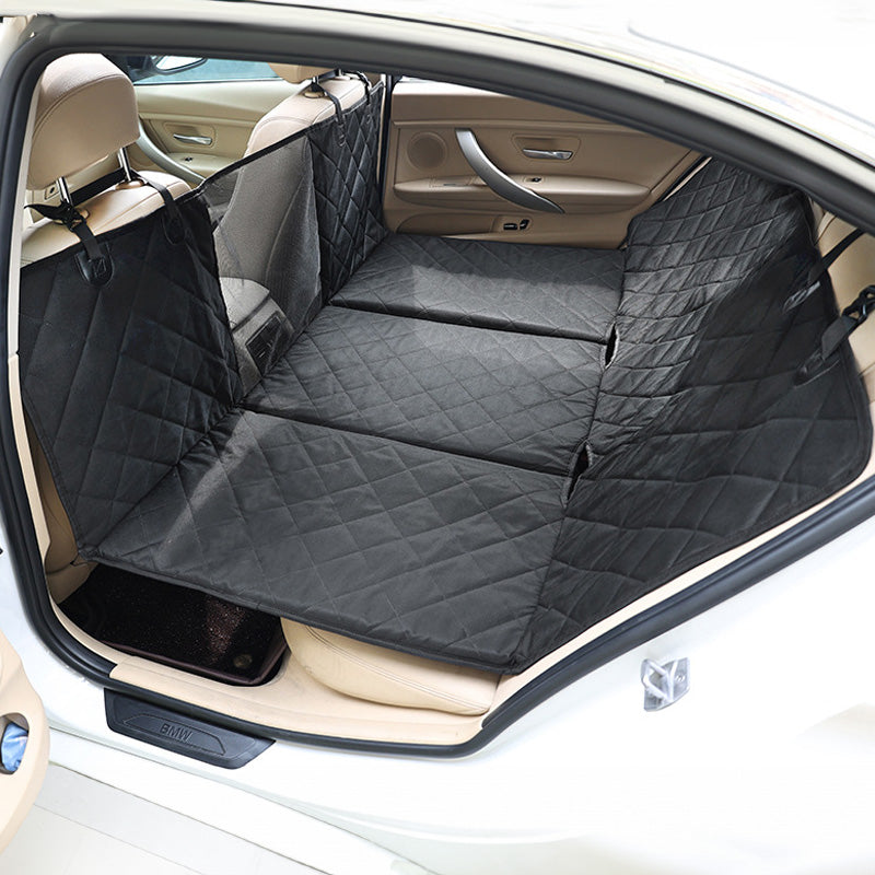 DogLemi 多樂米 汽車後座延長寵物墊 後座硬式延長橋 黑色