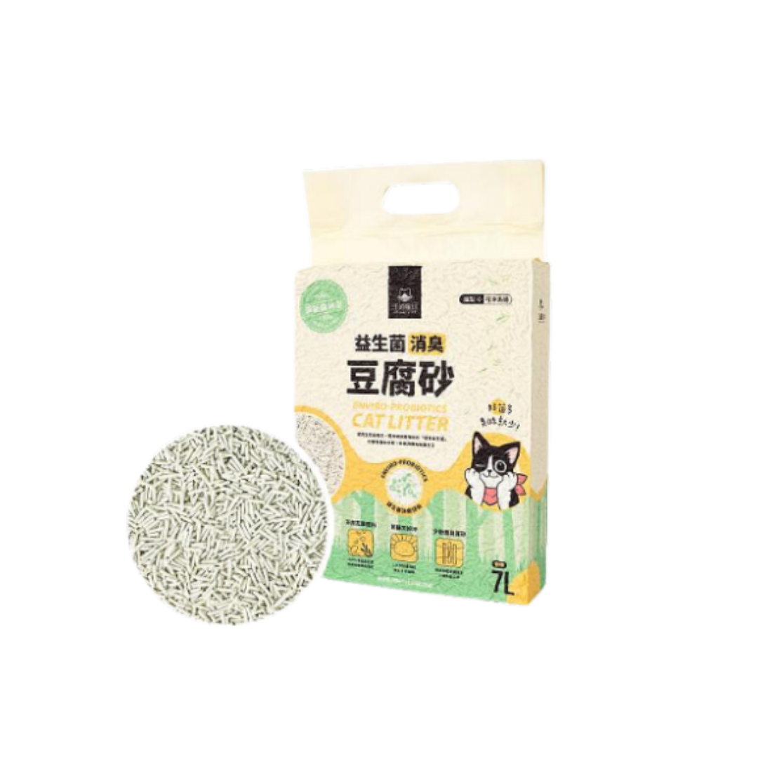 DogCatStar 汪喵星球 益生菌消臭豆腐砂2.7kg