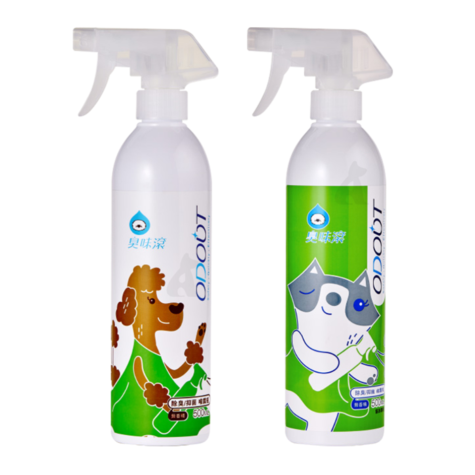 【8折優惠】ODOUT 臭味滾 犬用 / 貓用 除臭 抑菌噴霧瓶 200ml
