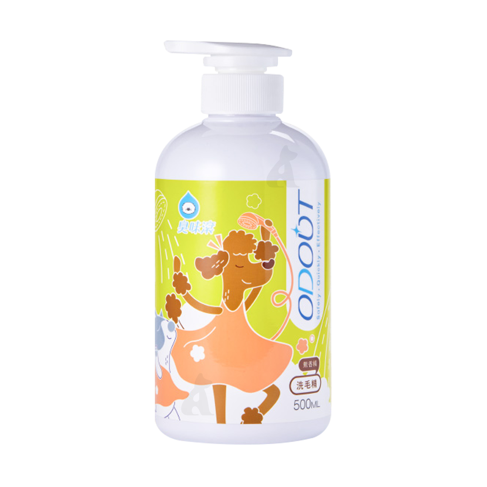 【8折優惠】ODOUT 臭味滾 身體清潔 寵物無香除臭洗毛精 500ml