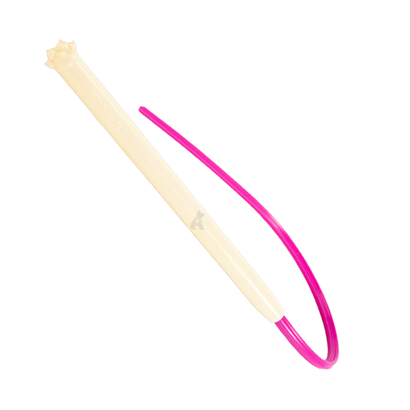 Q-MONSTER 小皮鞭逗貓棒 矽膠逗貓棒 矽膠條可替換