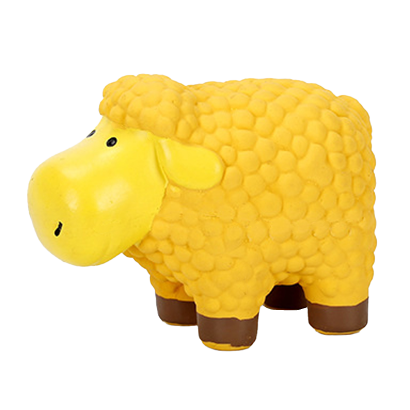 Q-MONSTER Q版農場動物家族 乳膠玩具 寵物發聲玩具