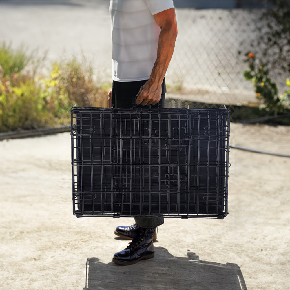 摺疊式寵物籠 狗籠 貓籠 兔籠 大狗籠 中型犬籠子 無底網不傷腳掌設計 6種尺寸