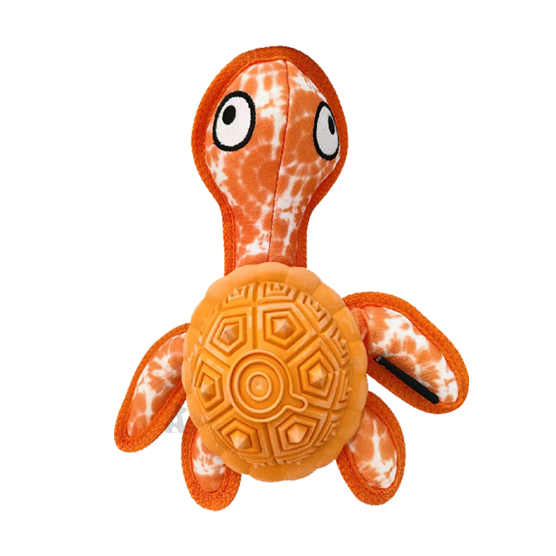 Q-MONSTER 橡膠漏食海龜玩具 烏龜玩具 磨牙玩具