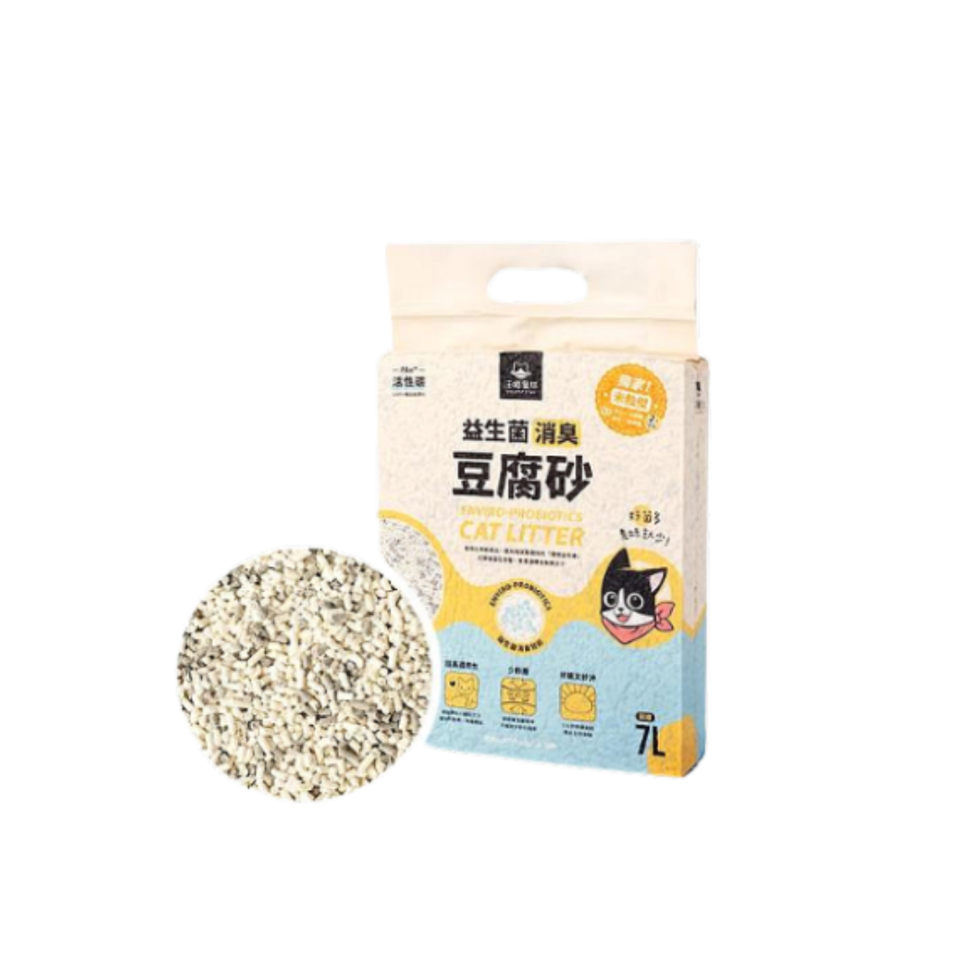 DogCatStar 汪喵星球 益生菌消臭豆腐砂2.7kg