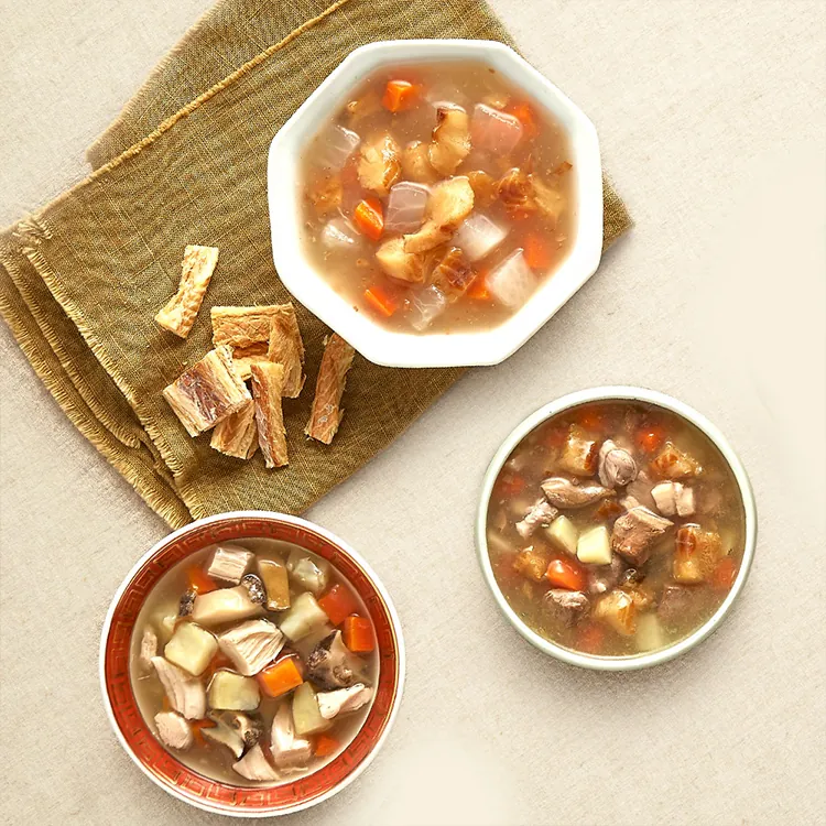 Petsoban寵膳桌 正宗韓膳湯品 明太魚湯 明太魚鴨湯 鮑魚燉雞湯 120g 貓狗可食