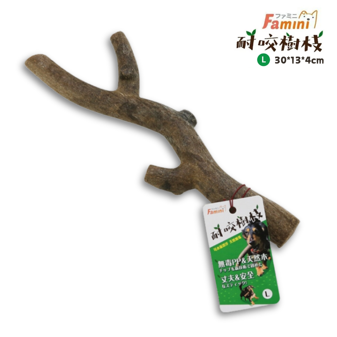 Famini 耐咬樹枝 S/M/L 號 寵物潔牙玩具 耐咬玩具 寵物樹枝