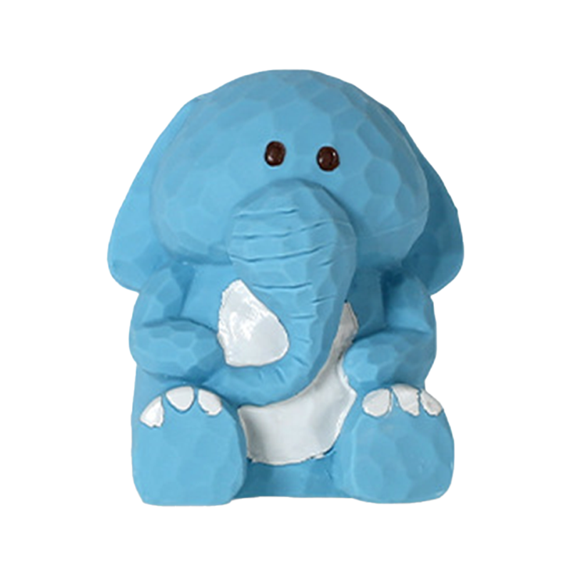 Q-MONSTER 木雕系列 狗玩具 乳膠玩具 寵物發聲玩具