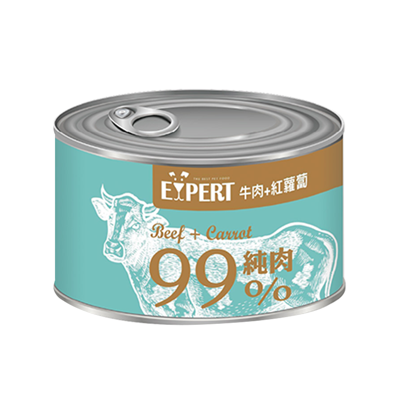 EXPERT 艾思柏 99%頂級純肉犬罐 MIT國產氣冷雞肉 165g