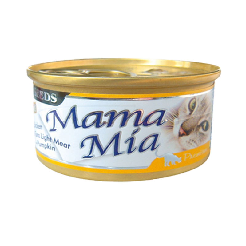 SEEDS 惜時 MamaMia 純白肉貓餐罐 85g