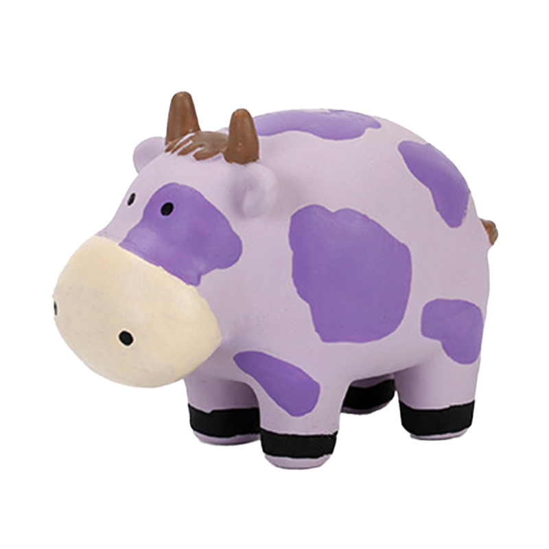 Q-MONSTER Q版農場動物家族 乳膠玩具 寵物發聲玩具