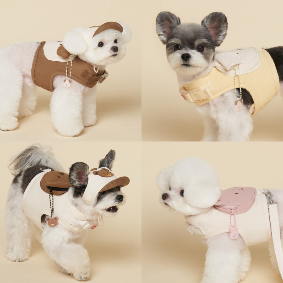 韓國MEANING 寵物胸背包鑰匙圈 服飾配件 3種款式