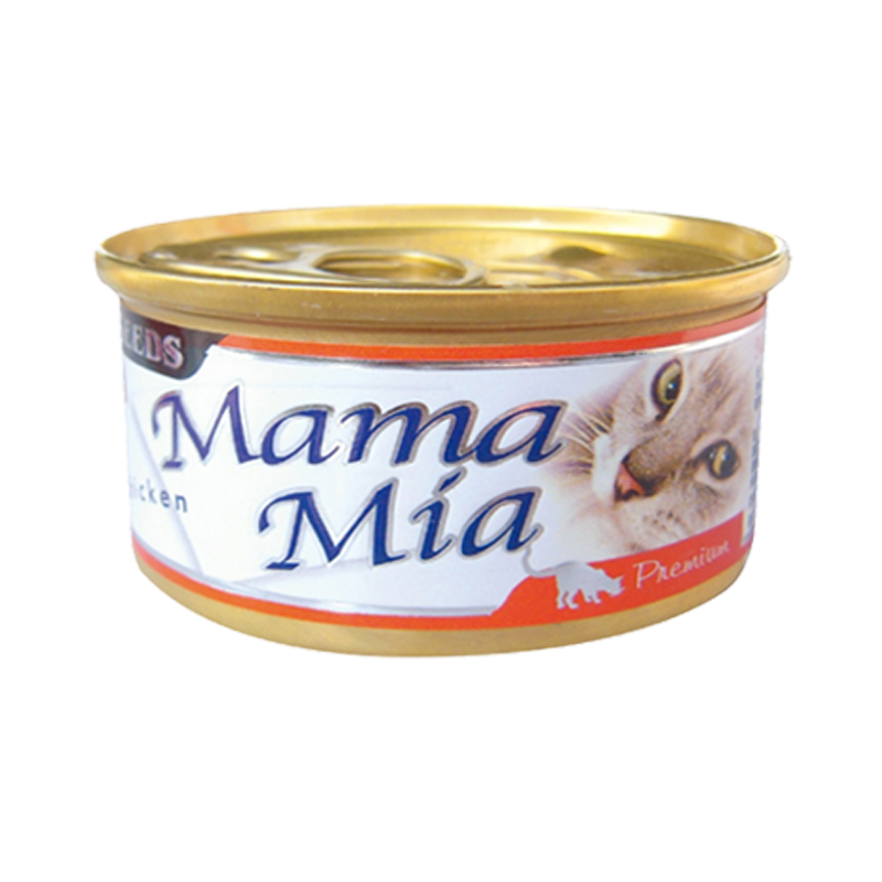 SEEDS 惜時 MamaMia 純白肉貓餐罐 85g