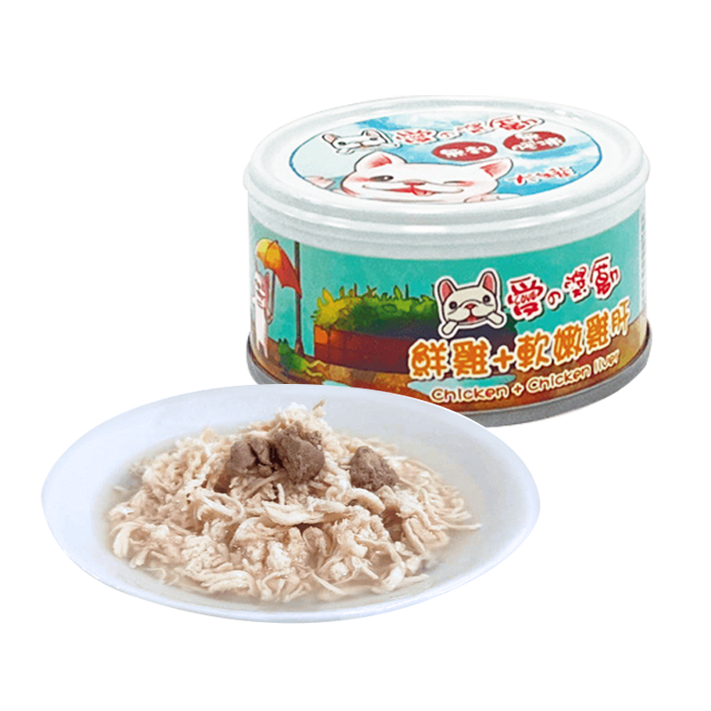 LOVE愛の獎勵 無穀無膠雞肉 犬罐 80g