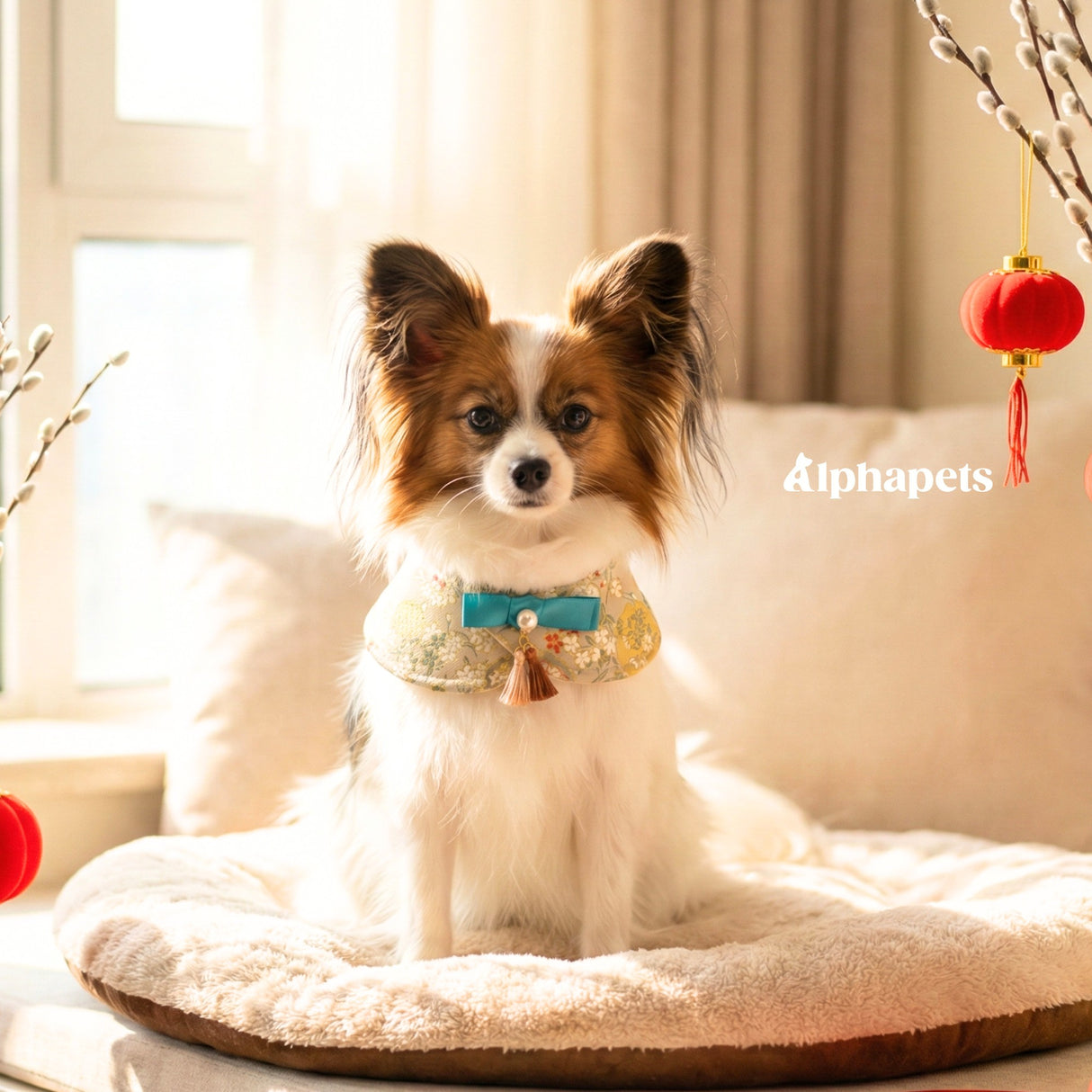 PETTRIP 中式披肩脖圍