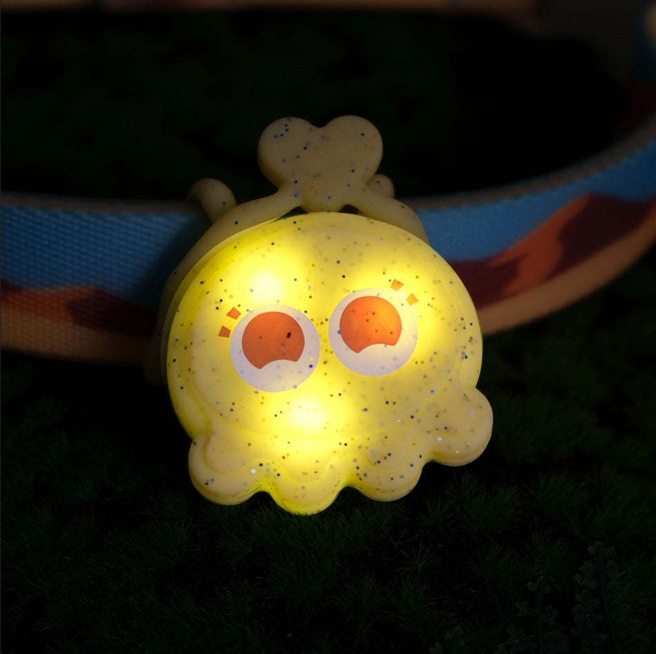 LaRoo 萊諾 糖果章魚LED發光吊墜 寵物項圈吊飾