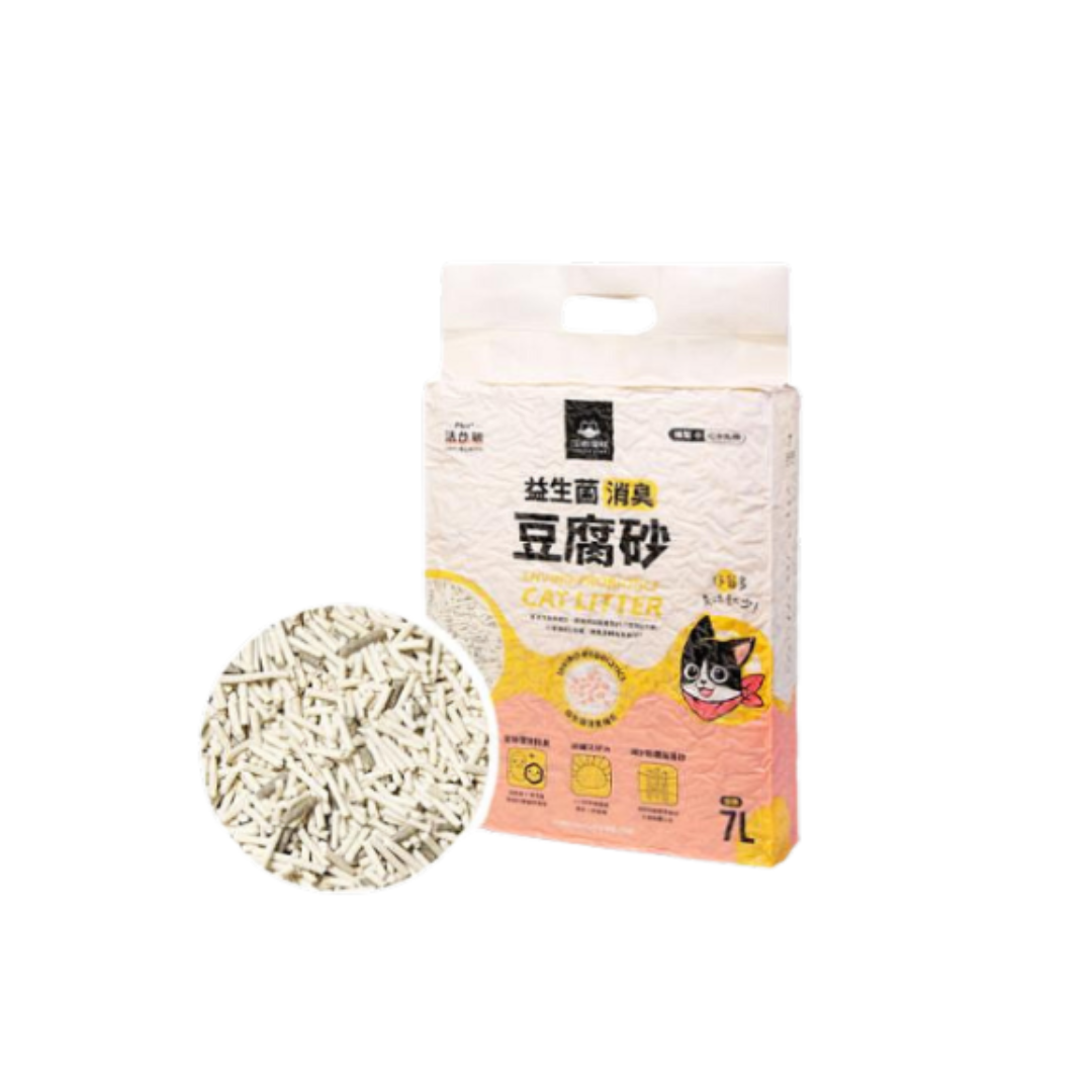 DogCatStar 汪喵星球 益生菌消臭豆腐砂2.7kg