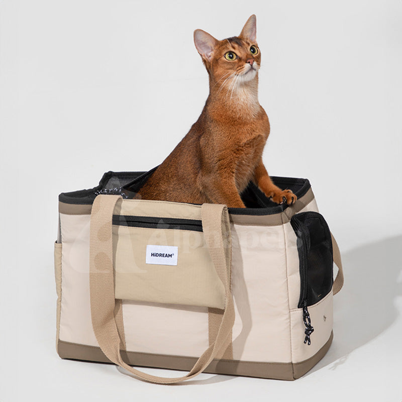 HiDREAM 休閒寵物單肩包 寵物背包 托特包