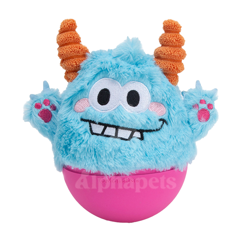 Q-MONSTER 不倒翁小怪物 寵物發聲玩具 狗狗啃咬玩具