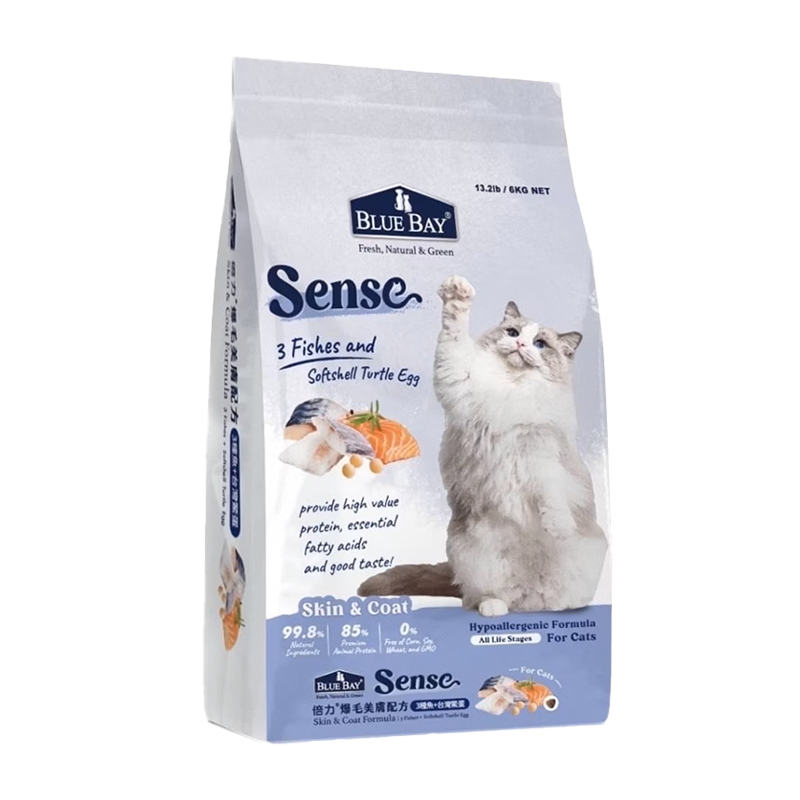 BLUE BAY倍力 SENSE 貓飼料 機能保健天然貓糧 1.5kg / 6kg