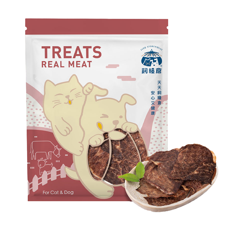 Fudohouse 飼糧倉 寵物零食 低脂雞肉 肉乾 肉條 原肉零食 犬貓可食