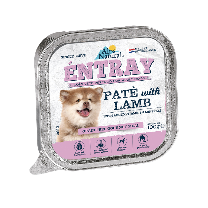 Alps Natural 阿爾卑斯 無穀主食犬餐盒 100g 荷蘭製造 原裝進口