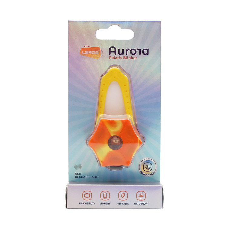 LaRoo萊諾 極光吊墜 寵物發光項圈配件 LED發光 USB充電 寵物夜晚發光