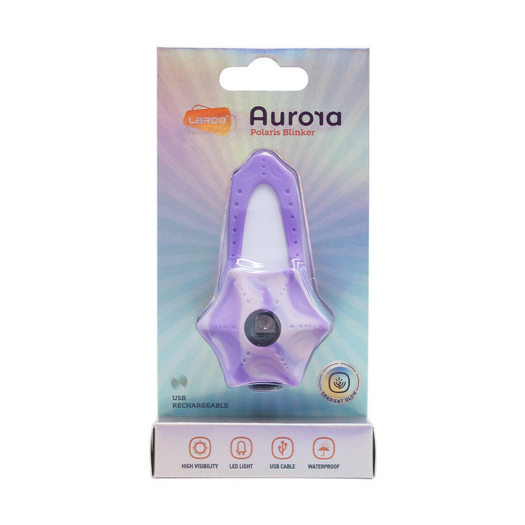 LaRoo萊諾 極光吊墜 寵物發光項圈配件 LED發光 USB充電 寵物夜晚發光