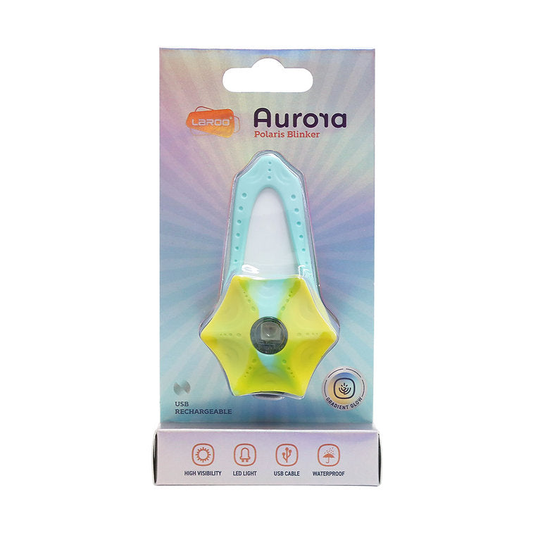 LaRoo萊諾 極光吊墜 寵物發光項圈配件 LED發光 USB充電 寵物夜晚發光