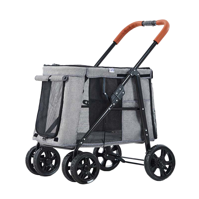 Bello LD07 多隻寵物 大型寵物一鍵摺疊手推車